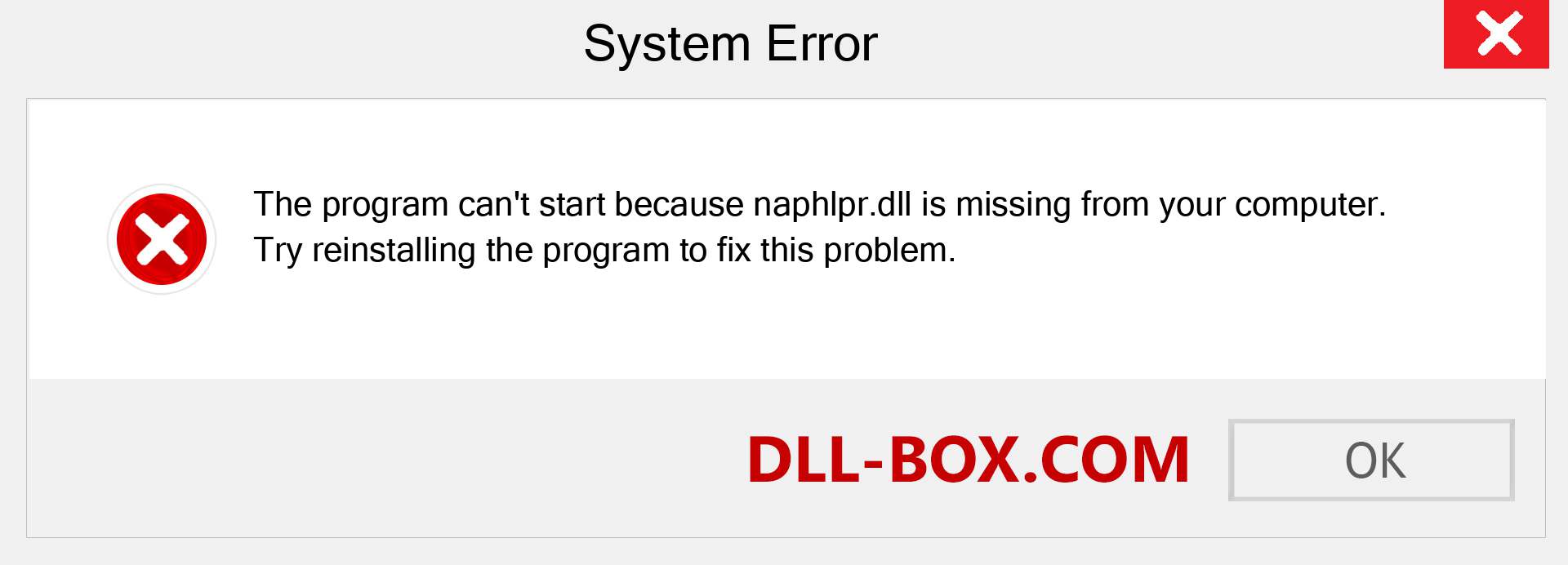  naphlpr.dll file is missing?. Download for Windows 7, 8, 10 - Fix  naphlpr dll Missing Error on Windows, photos, images